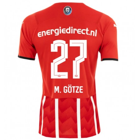 PSV Eindhoven Mario Gotze 27 Maglia Prima  2021/2022 Manica Corta